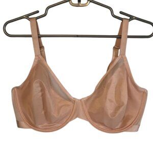 EUC Soma Underwire Lift Sheer Bra Peachy/Nude